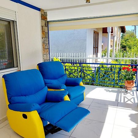 Villa Blue House Nea Kallikrateia Exterior photo